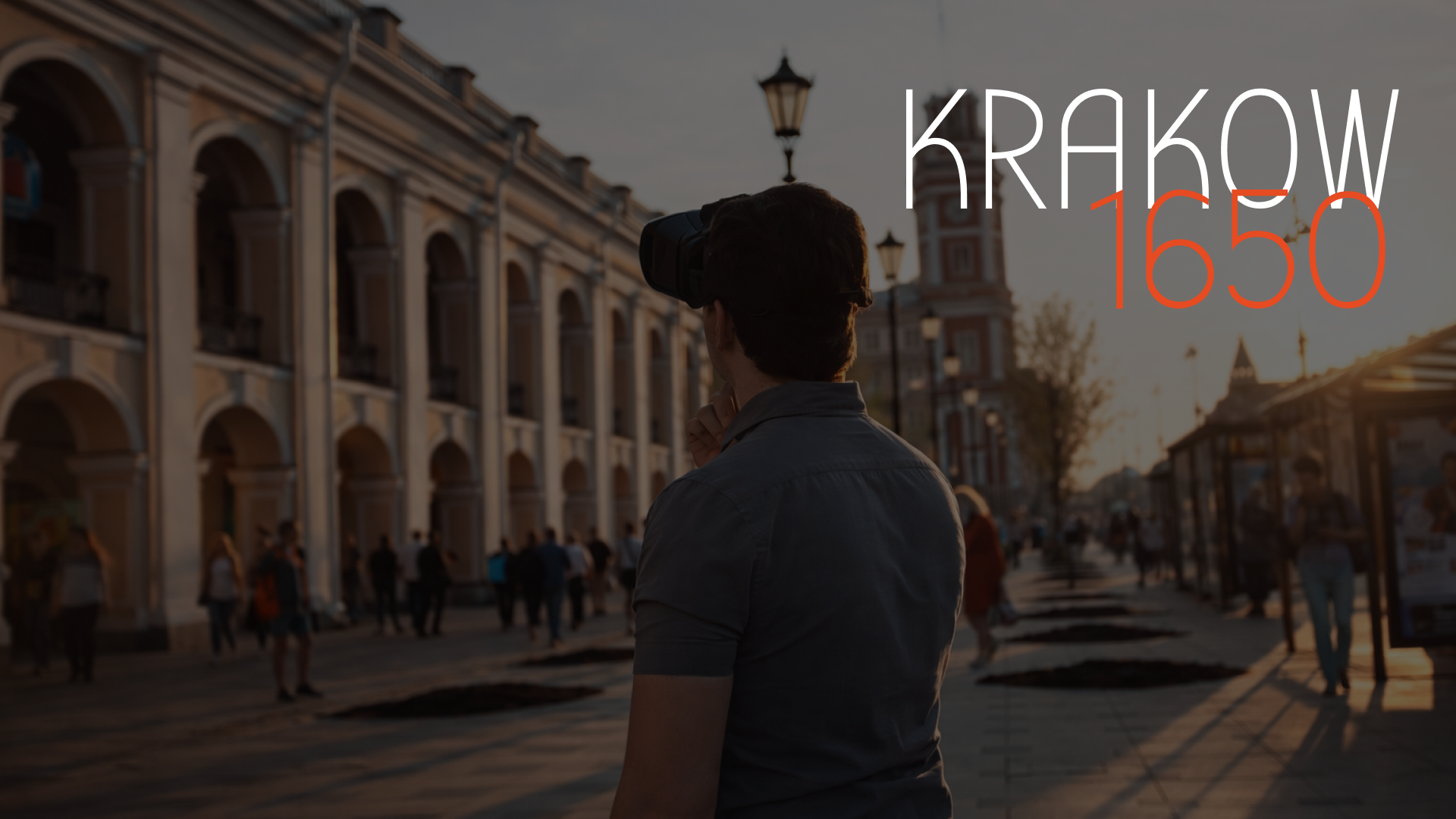 VR tour of Krakow in 1650