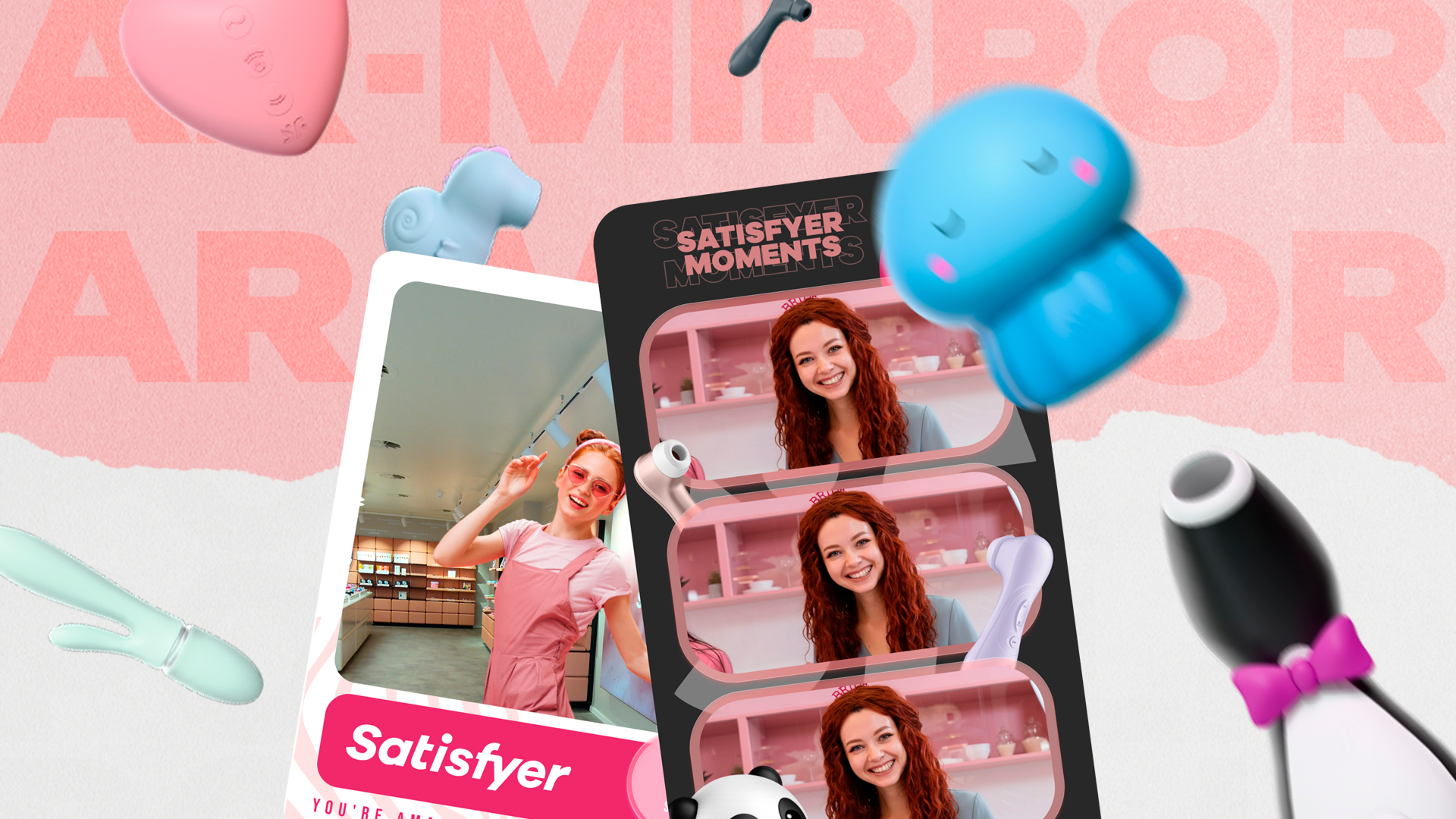 AR-Mirror for Satisfyer