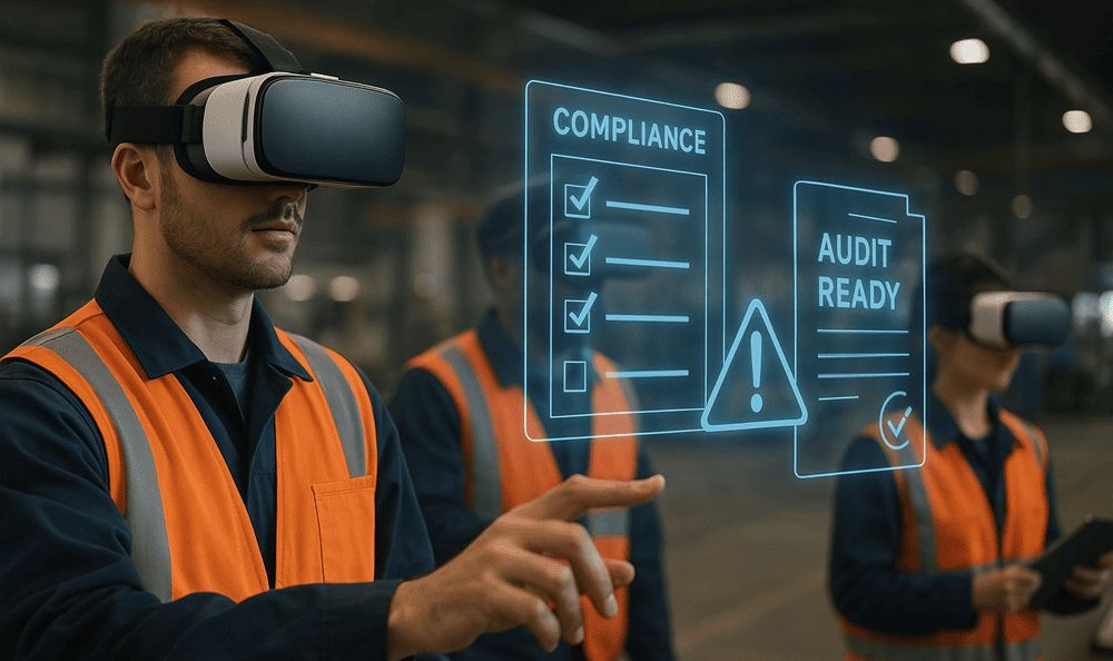 Symulatory VR dla bezpieczeństwa pracy: jak szkolić personel bez ryzyka dla ludzi i produkcji