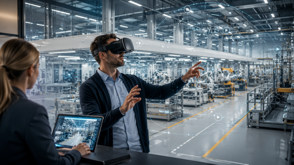 Wirtualna wycieczka po zakładzie produkcyjnym: jak wideo 360° VR pomaga zaprezentować przedsiębiorstwo klientom i partnerom bez konieczności wizyt na miejscu